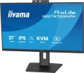 IIYAMA Monitor 27 cali Prolite XB2797QSNPH-B1,IPS,QHD,CAM,MIC,HDMI, DP, 4xUSB,75Hz, USB-C DOCK  96W, RJ45,KVM, 2x2W, 5MP WINDOWS HELLO, HAS 150,  350C