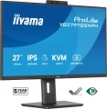 IIYAMA Monitor 27 cali Prolite XB2797QSNPH-B1,IPS,QHD,CAM,MIC,HDMI, DP, 4xUSB,75Hz, USB-C DOCK  96W, RJ45,KVM, 2x2W, 5MP WINDOWS HELLO, HAS 150,  350C