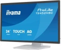 IIYAMA Monitor 24 cale  T2452MSC-W2AG 10PKT,POJ,IPS,HDMI,DP,420cd, biały