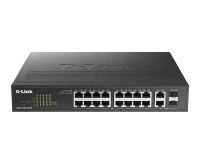 D-Link Przełącznik Gigabitowy Smart Managed DGS-1100-18PV2 16 x 10/100/1000BASE-T PoE
