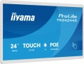 IIYAMA Monitor 24 cale TW2424AS-W3P POJ.10PKT.24/7,ANDROID14, IPS, USB-C,   2x5W, RJ45,dubbele microfoon, antireflectiecoating, PoE, iiSignage2, WHITE