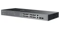 TP-LINK Przełącznik Omada 20-Port GB Easy Managed Switch with 16-Port PoE+ 16× Gigabit PoE+ Ports, 2x Gigabit Non-PoE Ports, 2× Gigabit SFP Ports ES22