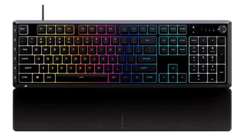 Corsair Klawiatura gamingowa Skiff 100 Plus czarna