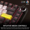 Corsair Klawiatura gamingowa Makr Pro 75 Carbon