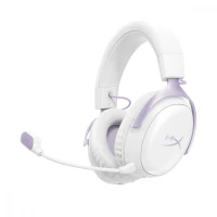 HyperX Zestaw słuchawkowy gamingowy Cloud III S bezprzewodowy lawendowy - D95DFAA