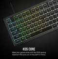 Corsair Klawiatura K55 Core RGB czarna