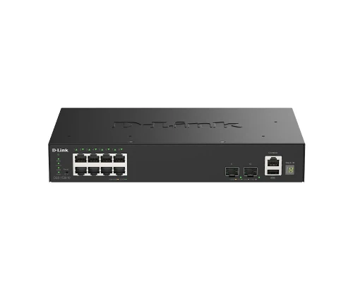 D-Link Przełącznik SMART DGS-1530-10/E 8 portów GE + 2 porty 10G SFP+