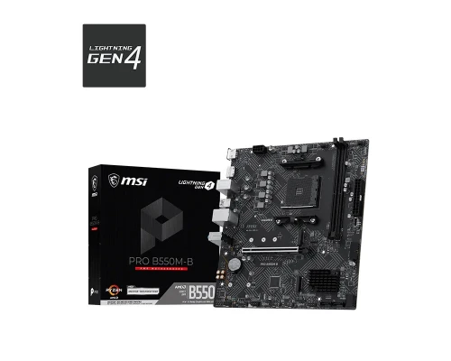 MSI Płyta główna PRO B550M-B am4 2DDR4 mATX