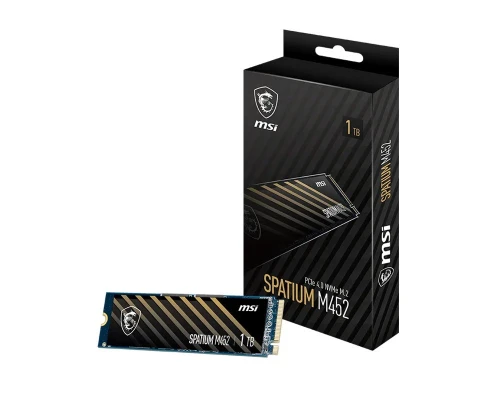 MSI Dysk SSD SPATIUM M452 1TB M.2 PCIe 4.0 3600/3100MB/s