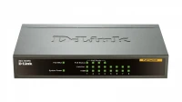 D-Link DES-1008PA 8x10/100 Desktop Switch