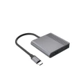 Gembird Adapter USB Type-C 3 w 1 (port USB + HDMI + PD), gwiezdna szarość