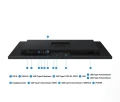 Samsung Monitor 27 cali Viewfinity S80UH IPS 3840x2160 UHD 16:9 1xHDMI 1xDP 1xUSB-C 90W 3xUSB-A Easy Connection KVM PIP/PBP 5ms 60Hz HAS+PIV płaski 3Y