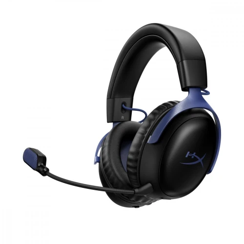 HyperX Zestaw słuchawkowy gamingowy Cloud III S bezprzewodowy czarny-niebieski - DF7E9AA