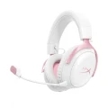 HyperX Zestaw słuchawkowy gamingowy Cloud III S bezprzewodowy biały-różowy - DG0R2AA