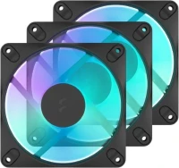 Fractal Design Wentylator Dynamic 3 12 RGB 3 120mm 3-pak czarny