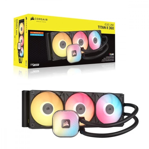 Corsair Chłodzenie procesora iCUE LINK TITAN II 360RX RGB 360mm