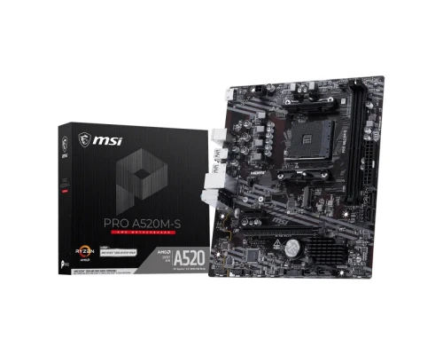 MSI Płyta główna PRO A520M-S AM5 2DDR4 mATX