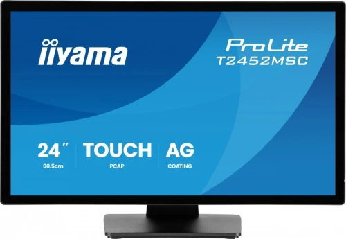 IIYAMA Monitor ProLite  24 cale T2452MSC-B2AG IPS,HDMI,DP,420cd,1300:1,5ms