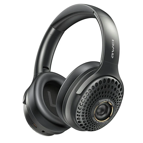 AWEI Słuchawki nauszne AT30 Bluetooth 6.0 czarne
