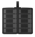 IcyBox Obudowa IB-3710-C31 10xHDD 2,5"/3,5" SATA, Single Mode, HOST USB 3.2 Gen2, Zasilacz 200W