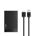 Ugreen Obudowa dysku 2,5 cala SATA USB 3.0 czarna