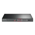 TP-LINK Przełącznik MS118CP 16-Port 10/100M + 2-Port G Rack Sw16PoE