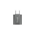 Trust Adapter USB-C do USB-A 3.2 Calyx, dwu-pak szary
