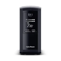CyberPower Zasilacz awaryjny VP700ELCD 700VA/390W, Symulowana fala sinusoidalna, AVR, USB, LCD, 4xSchuko
