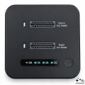 Qoltec Stacja dokująca dysków SSD M.2 NVMe | PCIe | DUAL 2x8TB | USB-C  3.2 | 10Gb/s