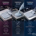 Qoltec Pasta termoprzewodząca 17.3W/m-K | 4g | szara