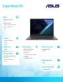 Asus Laptop ExpertBook B5 B5405CCA-LY1492X U7 255H/16GB/512GB/W11Pro