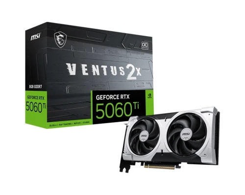 MSI Karta graficzna GeForce RTX 5060 Ti 8G VENTUS 2X OC PLUS