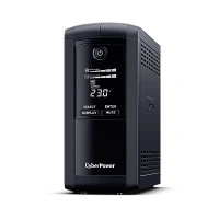 CyberPower Zasilacz awaryjny UPS VP1000ELCD 1000VA/550W AVR, USB, LCD, 4xSchuko