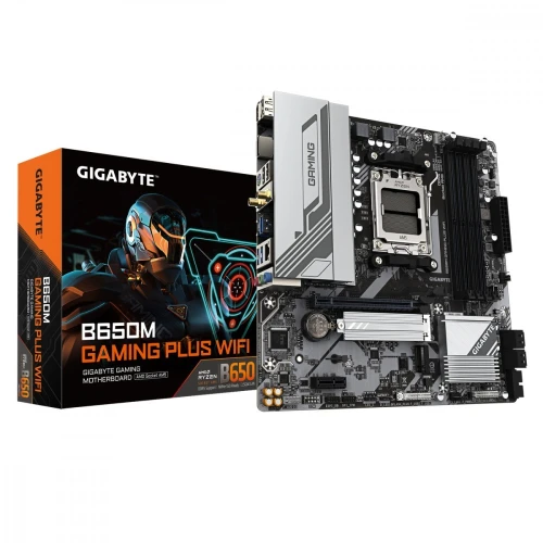 Gigabyte Płyta główna B650M GAMING PLUS WIFI AM5 4DDR5 mATX