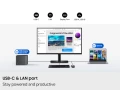 Samsung Monitor 32 cali Viewfinity S80UH IPS 3840x2160 UHD 16:9 1xHDMI 1xDP 1xUSB-C 90W 3xUSB-A Easy Connection KVM PIP/PBP 5ms 60Hz HAS+PIV płaski 3Y
