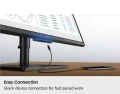 Samsung Monitor 32 cali Viewfinity S80UH IPS 3840x2160 UHD 16:9 1xHDMI 1xDP 1xUSB-C 90W 3xUSB-A Easy Connection KVM PIP/PBP 5ms 60Hz HAS+PIV płaski 3Y