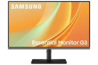 Samsung Monitor 27 cali Essential G32H IPS 1920x1080 FHD 16:9 1xDP 1xHDMI 1xD-Sub 4xUSB-A 1xUSB-B 1ms 144Hz HAS+PIV płaski 2Yd2d (LS27HG320EUXEN)