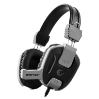 RAMPAGE SN-R12 BLACK/SILVER LED GAMING SŁUCHAWKI