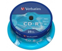 VERBATIM CD-R 700MB *52 CAKE25 43432