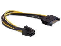 DELOCK KABEL SATA POWER M/PCI EXPRESS 6PIN 21CM