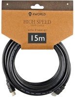 4WORLD KABEL HDMI M/M 15M 10348