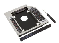 KIESZEŃ DO LAPTOPA NA DYSK SATA CADDY 9,5mm