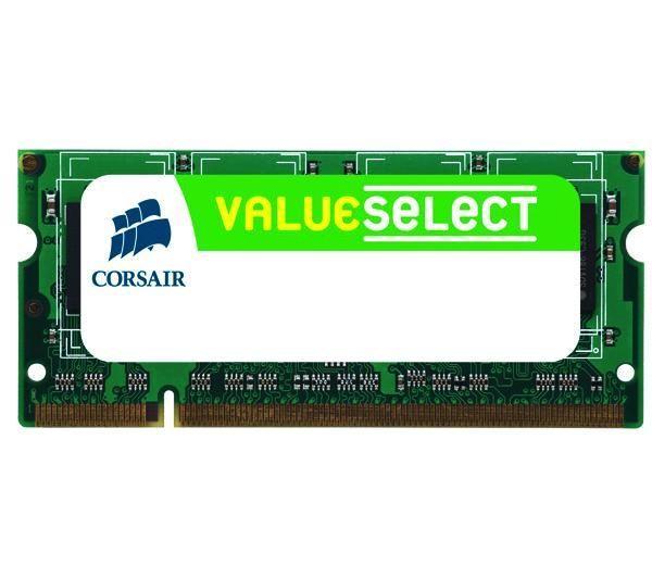 Corsair ValueSelect (2 x 2GB, 667 MHz, DDR2-RAM, SO-DIMM